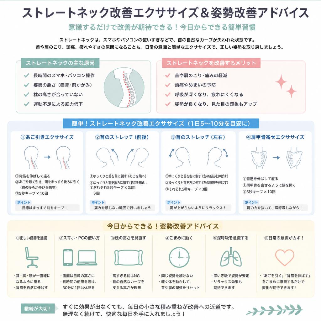 日常生活でできる改善法